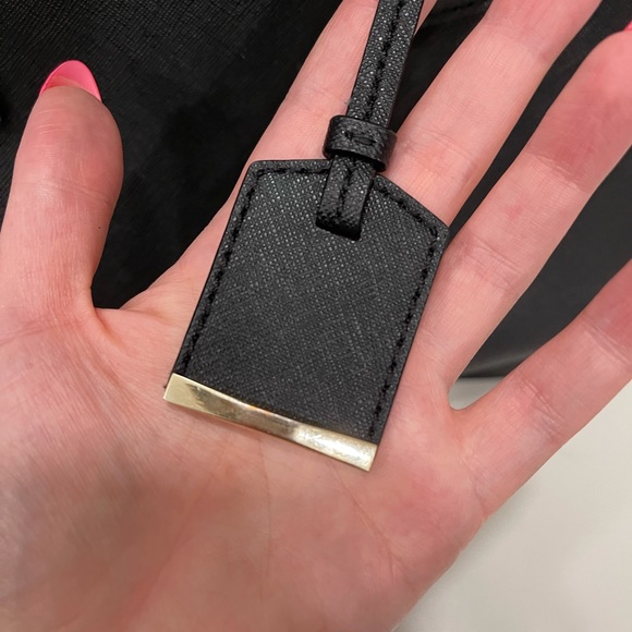 Kate Spade Cameron Street Large Candace satchel - black leather gold hardware - Picture 10 of 14